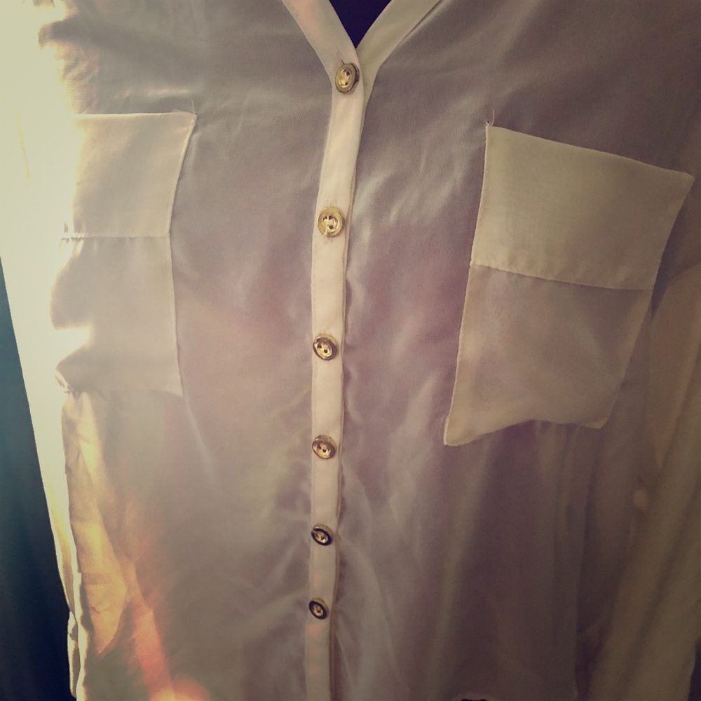 Ivory blouse